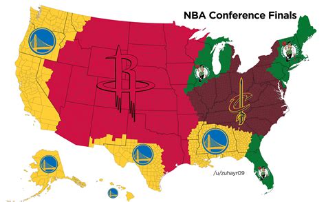 Nba Conference Finals Imperialism Map Nba