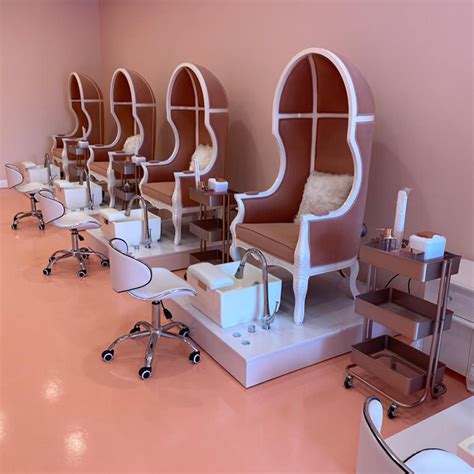 Modern Foot Spa Sofa Station Pedicure Chair Nail Massage Beauty Salon