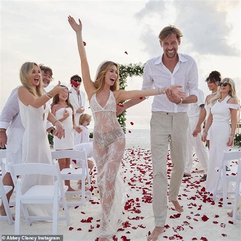 Abbey Clancy And Peter Crouch Share Their Wedding Photos From Maldives