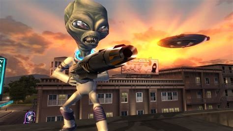 Comedians are seen as pointless, but action movies are very popular. Disintegrator Ray | Destroy All Humans Wiki | FANDOM ...