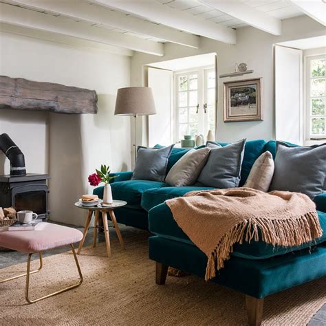 Teal Living Room Ideas Warm Up Your Lounge With This Vibrant Blue Green Hue Teal Sofa Living