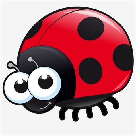 ﻿ladybugs Red Beetle Ladybug Cartoon Png And Vector With Transparent