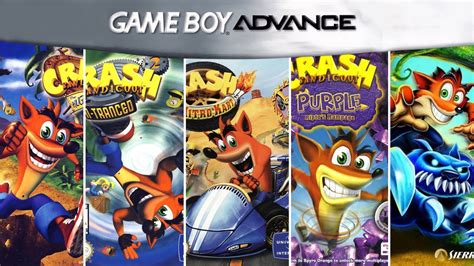 Crash Bandicoot Games For Gba Youtube