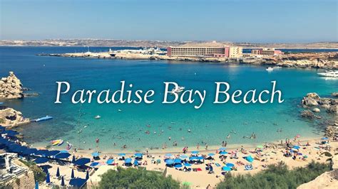 Explore Malta Part 19 Paradise Bay Beach Malta Edojanic2942 Youtube