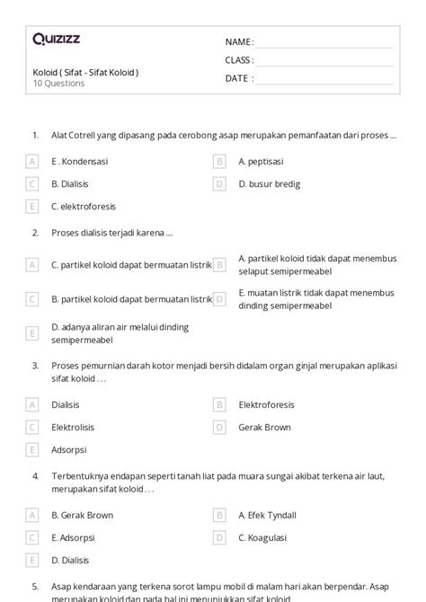 50 Lembar Kerja Sifat Jajaran Genjang Untuk Kelas 11 Di Quizizz