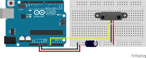 Ir Distance Sensor Arduino Tutorial Sharp Gp2y0a21yk0f