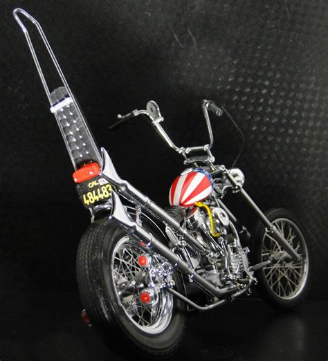 Easy Rider Harley Davidson Built Motorcycle Chopper Captain America