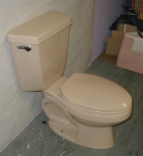 Kohler Light Brown Beige Toilet Vintage Bathroom Etsy