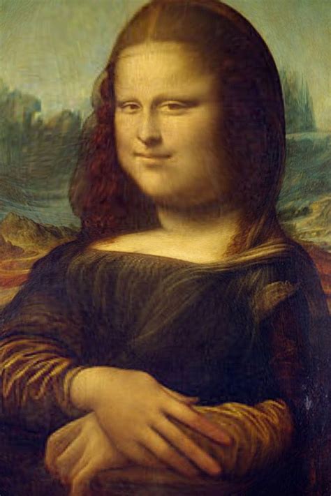 Mona Lisa On Diet Real Mona Lisa Mona Lisa Smile Giocondo Mona