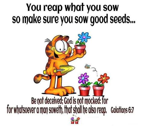 If we neglect our environment, we will surely reap what we sow. You Reap What You Sow Quotes. QuotesGram