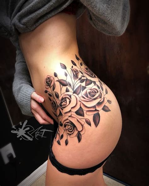 45 beautiful hip tattoo design ideas for women