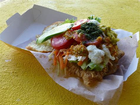 the most delicious caribbean street food sandals blog