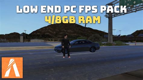 Fivem Low End Pc Fps Pack For 4gb And 8gb Ram Fps Boost And No Lag Youtube