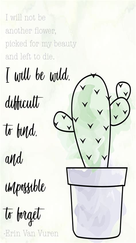17 Positive Inspirational Cactus Quotes Swan Quote