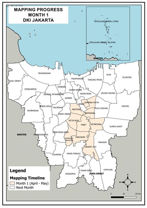Gambar Peta Provinsi Dki Jakarta