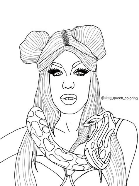When you order $25.00 of eligible items sold or fulfilled by amazon. drag-queen-coloring (kat) | DeviantArt