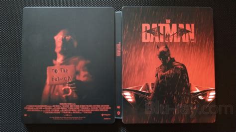 The Batman 4k Blu Ray Best Buy Exclusive Steelbook