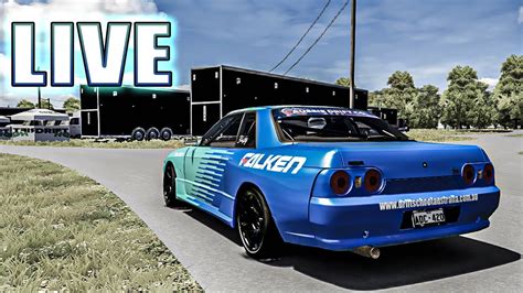 Chasing Doors In The R Skyline Drift Practice In Assetto Corsa