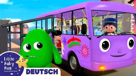 Das Farbige Buslied Teil 2 Kinderlieder Little Baby Bum Deutsch