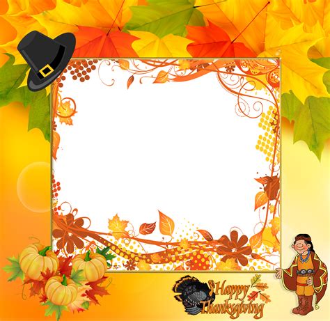 Free Printable Happy Thanksgiving Borders Tooth The Movie
