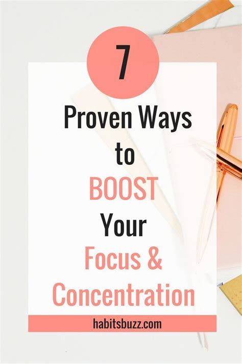 How To Improve Focus And Concentration 7 Proven Tips Improve Focus