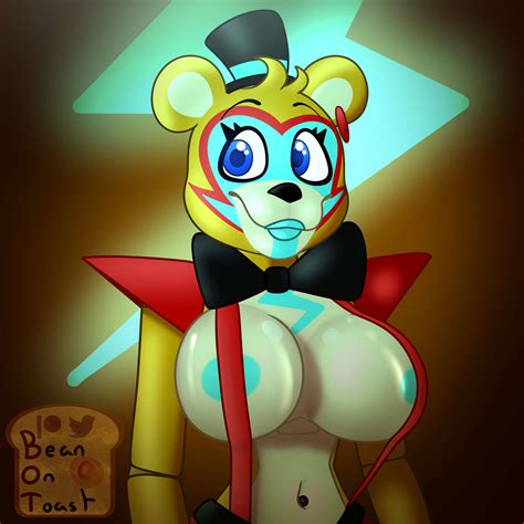 rule 34 anthro barely covered beanontoast big breasts blue nipples five nights at freddy s