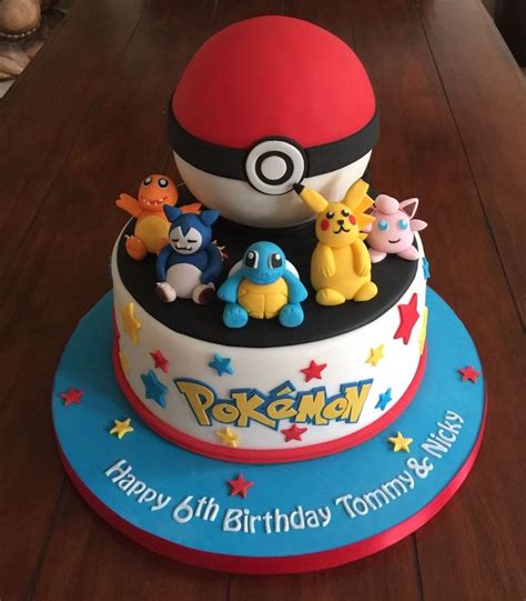 Pokemon Cake In 2020 Pokemon Birthday Cake Pokemon In Pokemon Birthday
