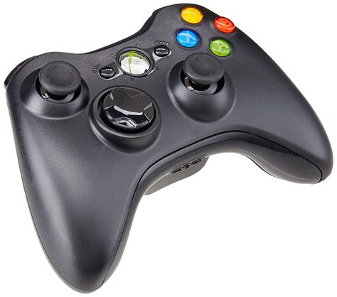 Xbox 360 Wireless Controller Glossy Black Video Games
