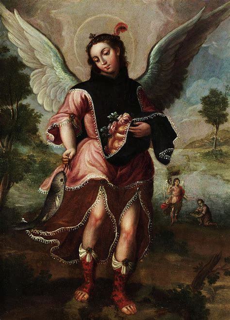 Raphael Archangel Painting By Jose De Alcibar Pixels