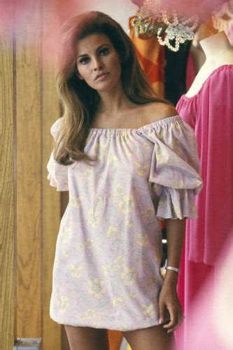 Raquel Welch Beautiful 1960s Pose In Sexy Mini Dress 24x36 Poster