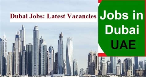 Dubai Jobs Latest Vacancies In Dubai