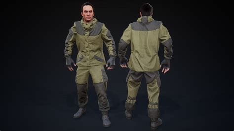 Modular Soldier Gorka Suit In Characters Ue Marketplace