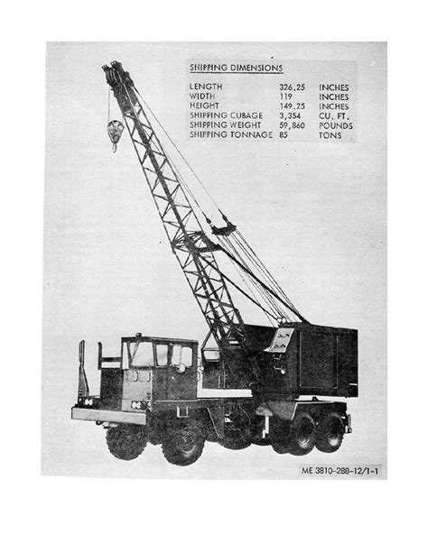 Figure 1 1 Truck Crane Model M320t With Crane Attachment Front