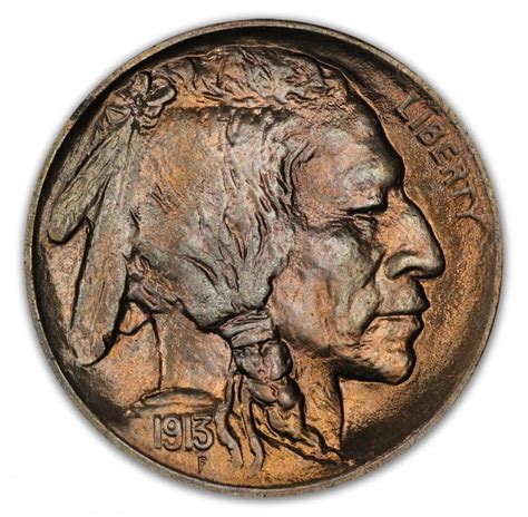 Cac Approved 1913 5c Type 1 Buffalo Nickel In A Ms67 Pc Holder