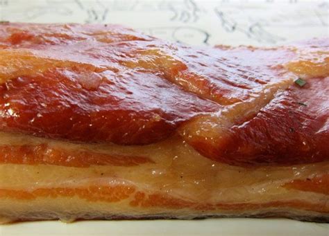 Cool the brine to 38 degrees f and strain if desired. Homemade Bacon recipe | Cottage Life