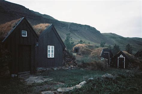 Beautiful Iceland Huts Photography