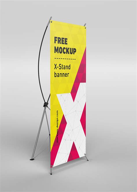 Free X Stand Banners Mockup Mockups Design Free Premium Mockups