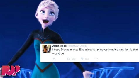 queen elsa is a lesbian and going to have a girlfriend in frozen sequel youtube
