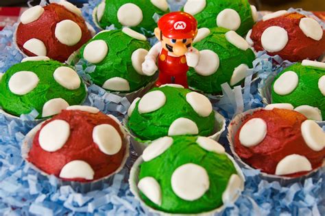 Mario Cupcake Ideas Super Mario Cupcakes Super Mario Cupcakes