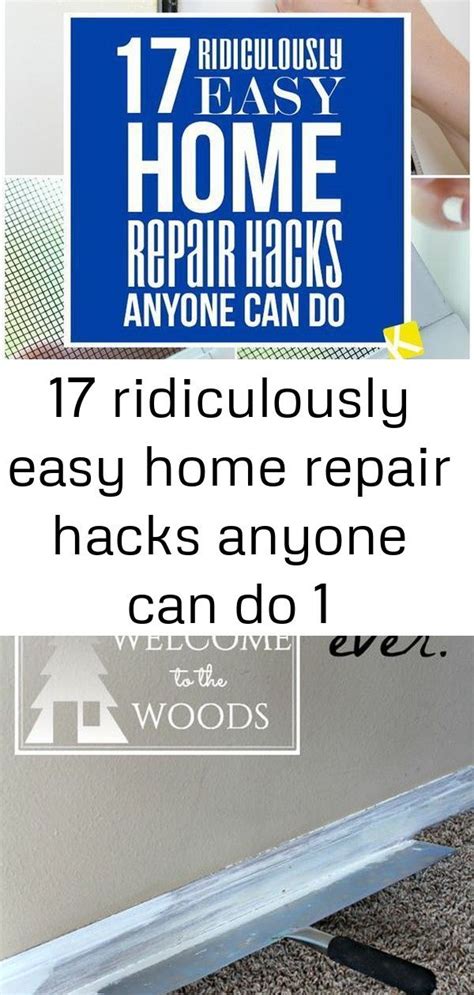 17 Ridiculously Easy Home Repair Hacks Anyone Can Do 1 Home Repair