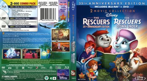 The Rescuers 2 Movie Collection 2012 R1 Blu Ray Cover Dvdcovercom