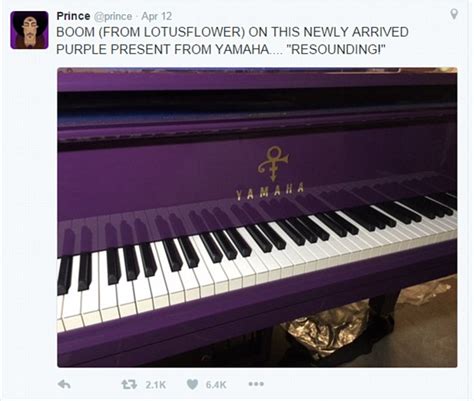 Princes Custom Made Purple Piano Was To Go On Tour With Him Daily
