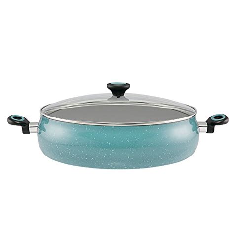 Another plus is that they are very easy to clean, even fats and fish can paula deen also has a line of furniture. Paula Deen Signature Porcelain Nonstick 12-Inch Covered ...