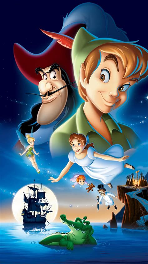 Peter Pan Movie Characters Wallpapers Wallpaper Cave