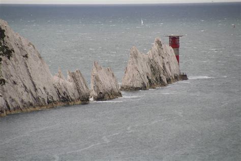 The Needles Isle Of Wight Stock Photo Image Of Lighthouse 125158834