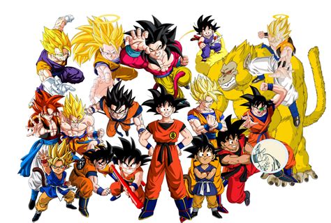 All Goku Rendervector By Ddgraphics On Deviantart