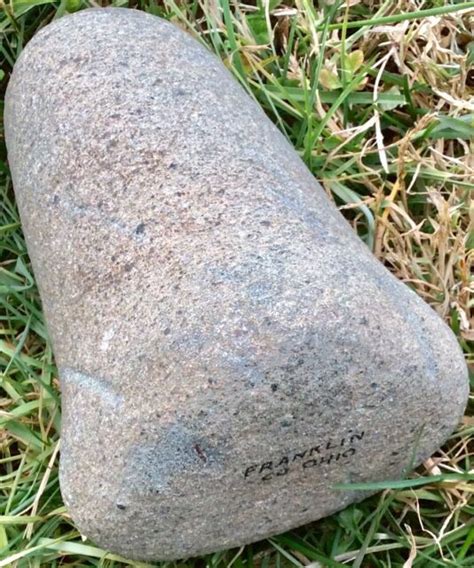 Primitive Native American Stone Prehistoric Pestle 5 Franklin Co Ohio