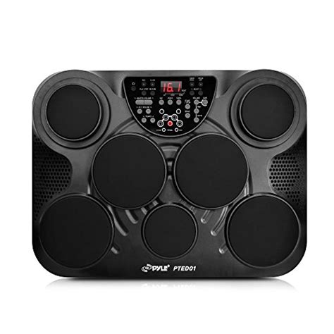 Pylepro Portable Drums Tabletop Drum Set 7 Pad Digital Drum Kit