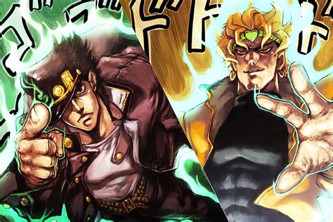 Part iii follows jotaro kujo and his group as they journey from tokyo to cairo to save his mother's life by when people always talk about jojo's bizarre adventure they always just talk about the memes or. Jojo's Bizarre Adventure: Dio vs Jotaro [Fandoblaje ...