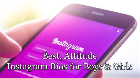 Cool Instagram Bios 2023 Best Attitude Insta Bios For Boys And Girls